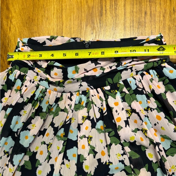 JCrew Chiffon Point Sur floral maxi skirt - Picture 10 of 11